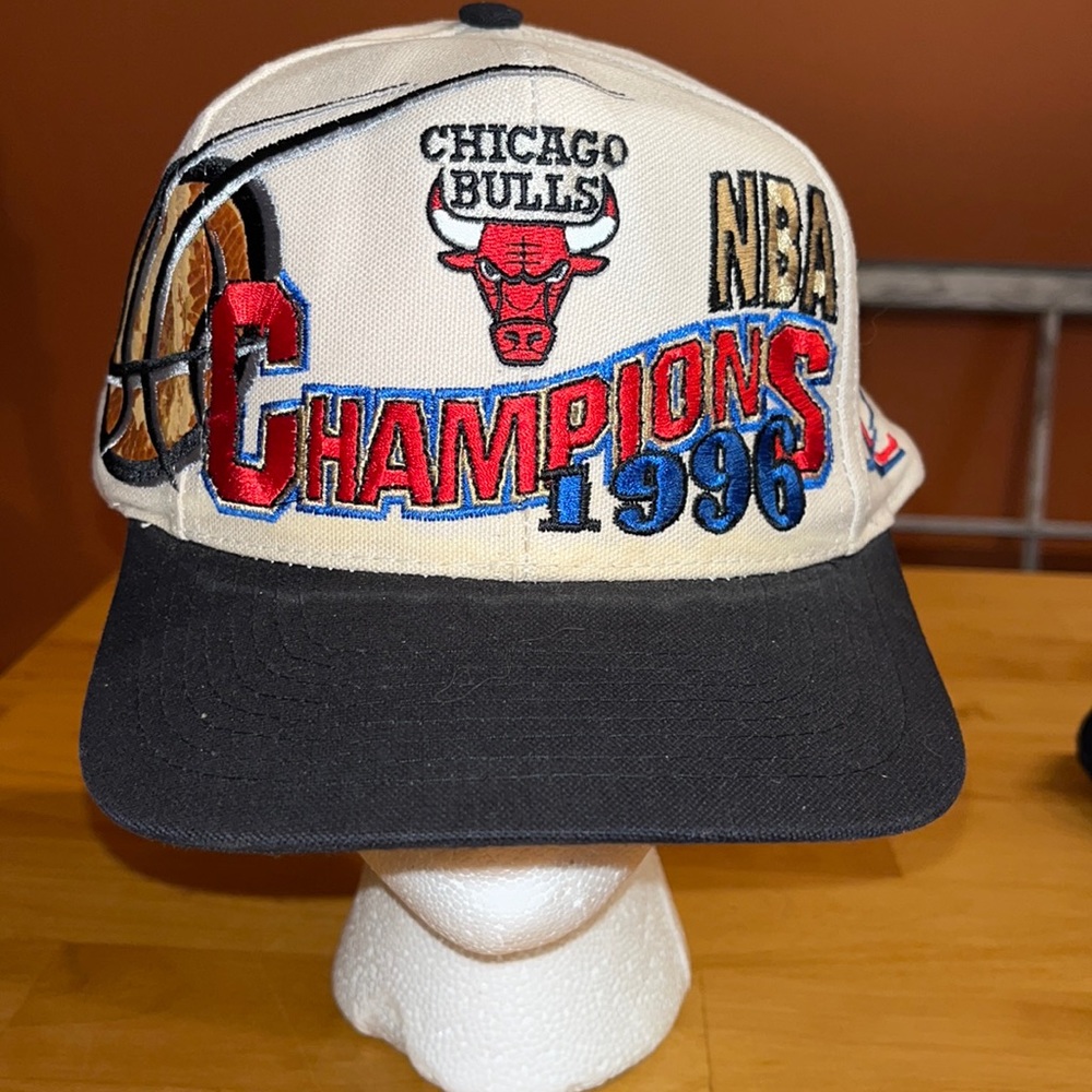 Chicago Bulls NBA Champions 1996 vintage Hat